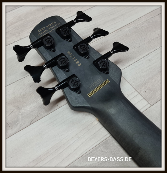 Spector Euro 6 LX, Black Stain Matte